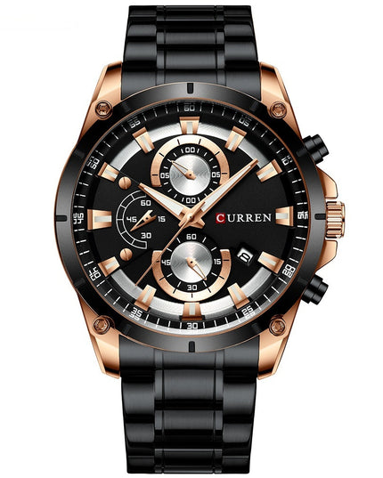 Fashionable Mens Waterproof Business Watch