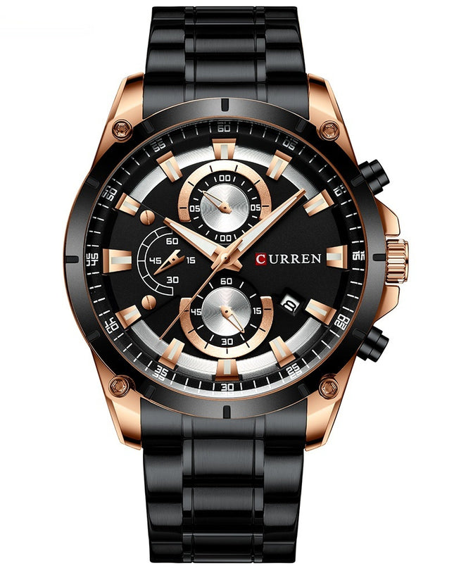 Fashionable Mens Waterproof Business Watch