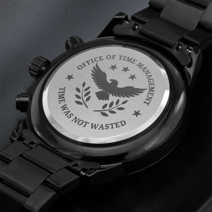 Office of Time Management Chronograph Watch