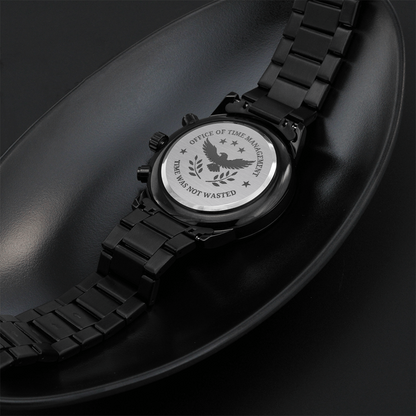 Office of Time Management Chronograph Watch