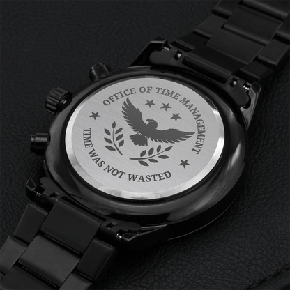 Office of Time Management Chronograph Watch