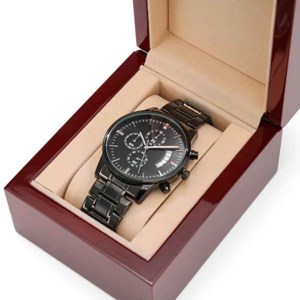 Office of Time Management Chronograph Watch