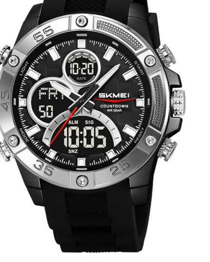 Mens Multifunctional Waterproof Digital Watch