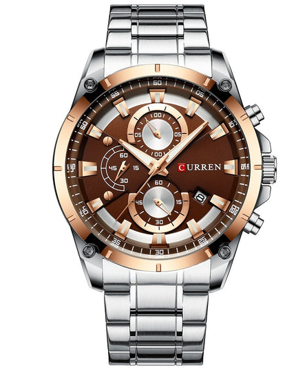 Fashionable Mens Waterproof Business Watch