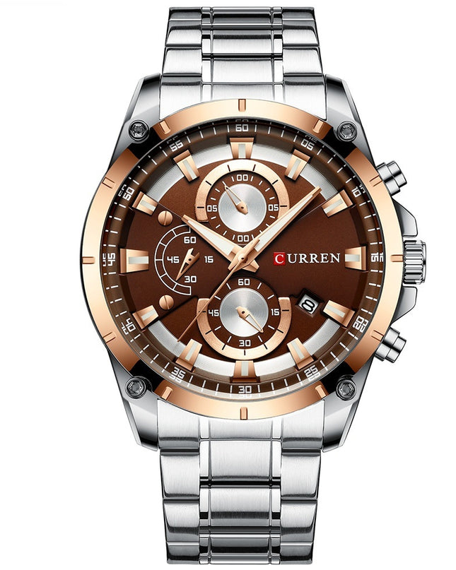 Fashionable Mens Waterproof Business Watch