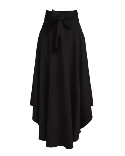 Casual Women's Midi Skirt Ruffled Skirt
