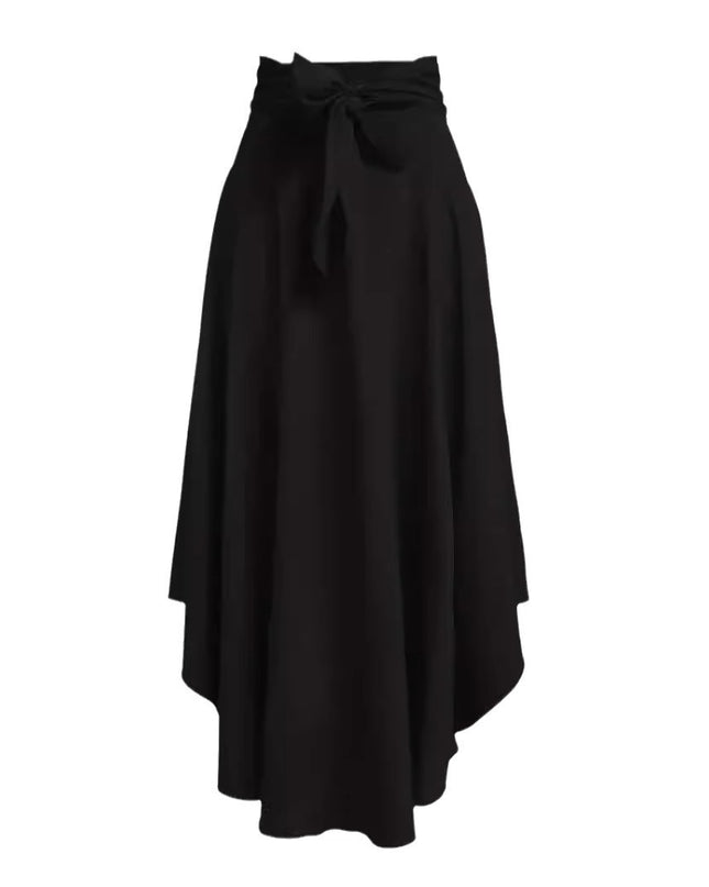 Casual Women's Midi Skirt Ruffled Skirt