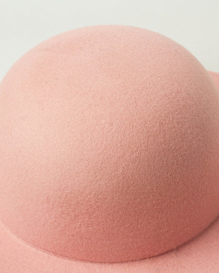 Top Hat Fisherman Hat Felt Small Round Hat