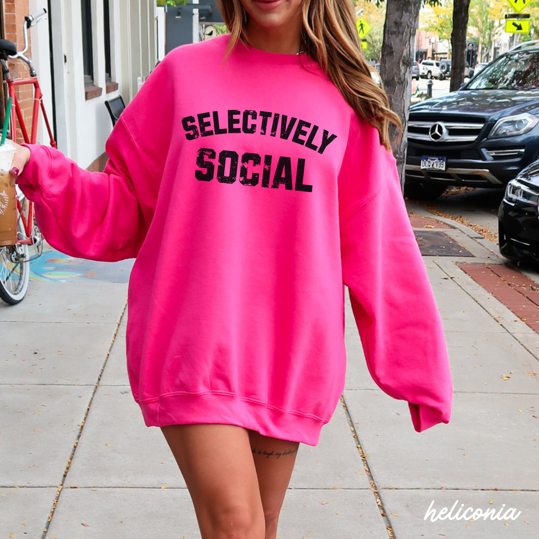 PRE-ORDER Selectively Social Sweatshirt 7 Colors S-3X