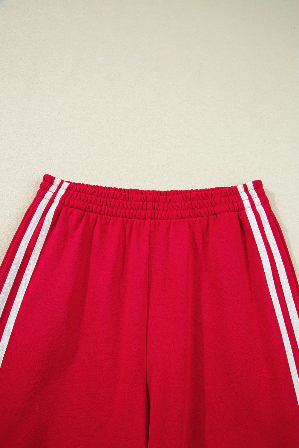 Varsity Stripe Crewneck Pullover &amp; Sweatpants Set