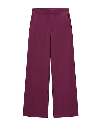 Womens Spring Fashion Suit Set Blazer With Feather Embellishments And Pants