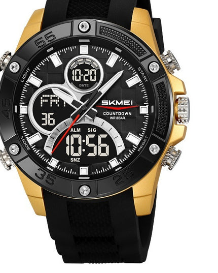 Mens Multifunctional Waterproof Digital Watch
