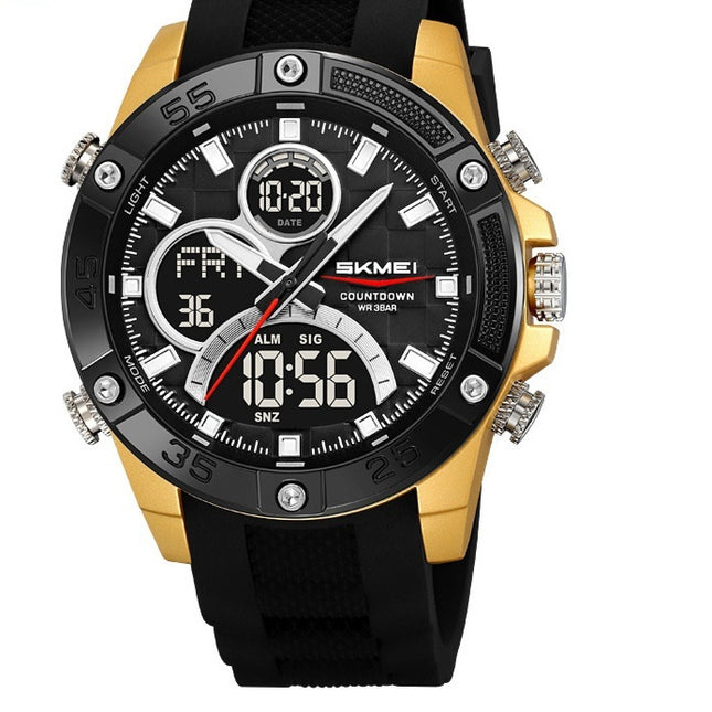 Mens Multifunctional Waterproof Digital Watch