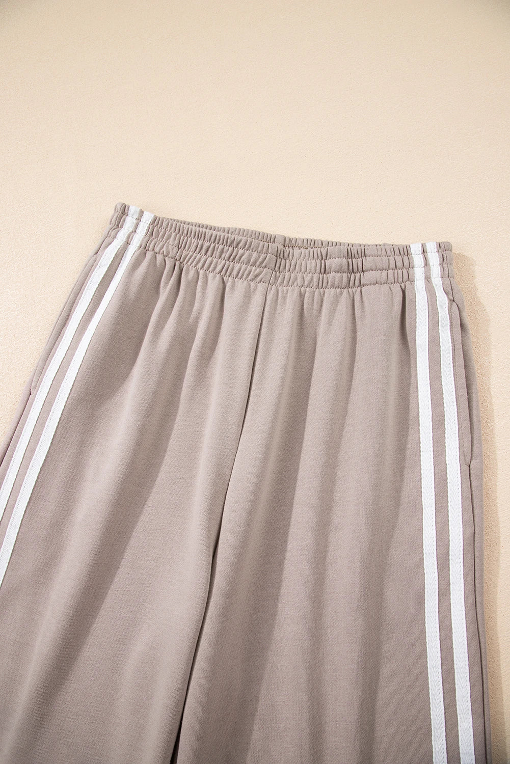 Varsity Stripe Crewneck Pullover &amp; Sweatpants Set