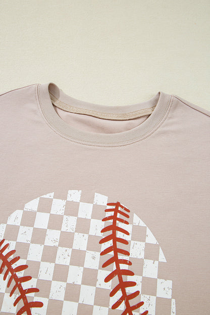 Checker Baseball Short Sleeve Graphic Tee