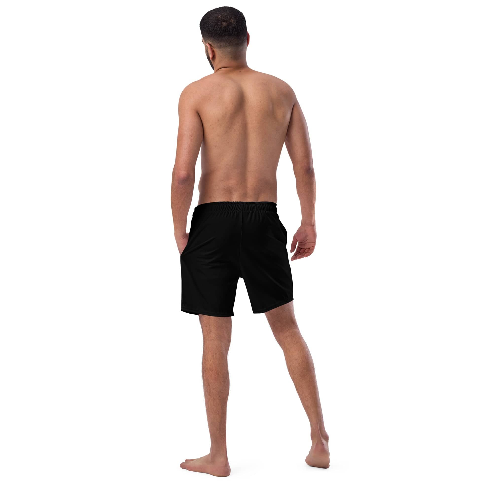 Hands of Eris Swim Trunks | Unique White Shorts