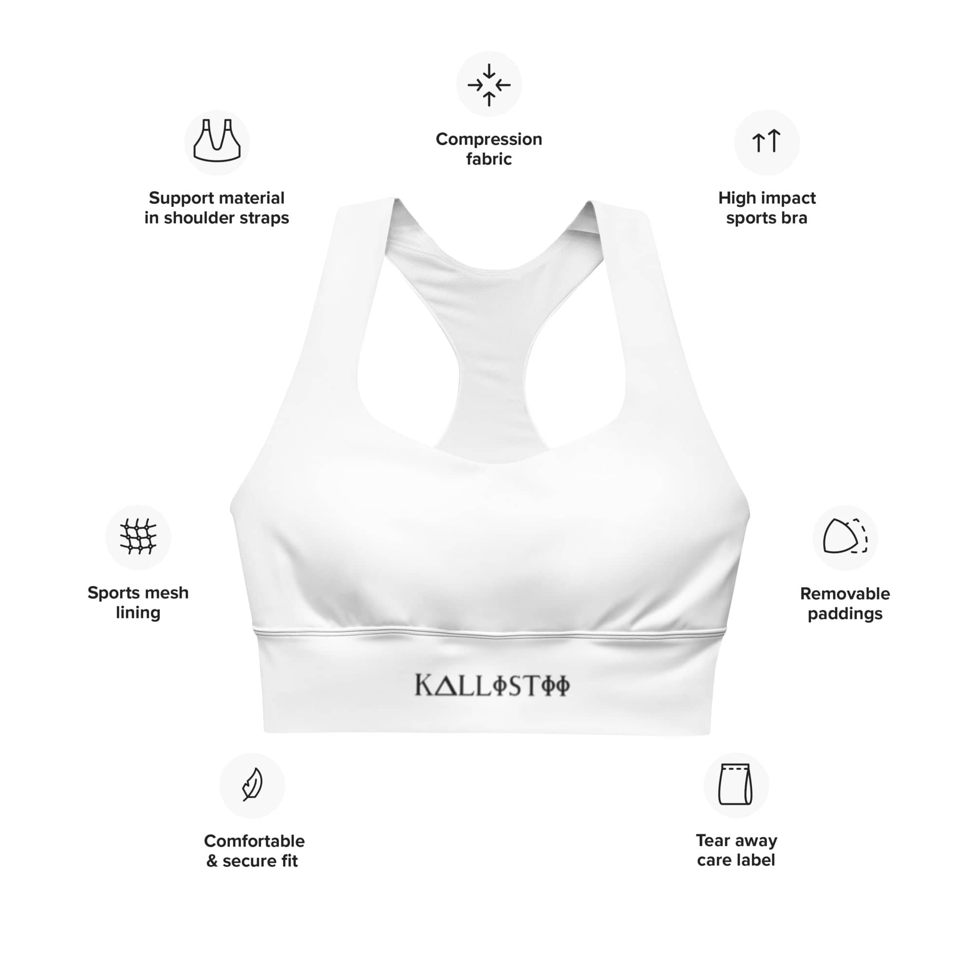 Activewear Sports Bra | Stylish Support | Kallistii