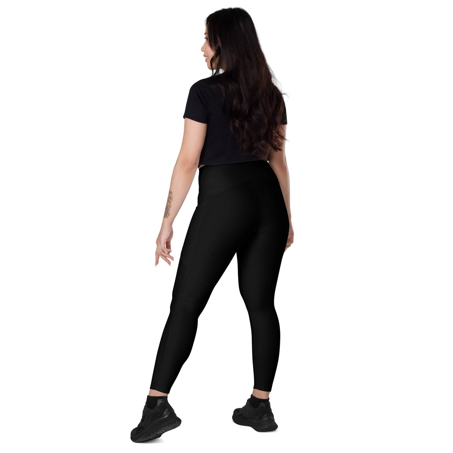 High Waisted Leggings | Logo Waistband | Kallistii