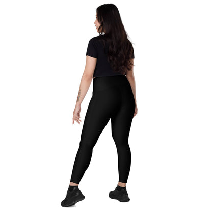 High Waisted Leggings | Logo Waistband | Kallistii