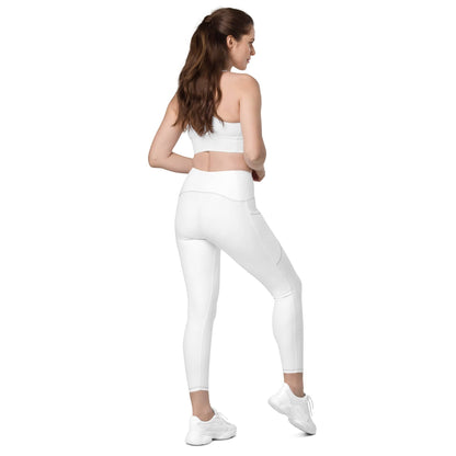 High Waisted Leggings | Logo Waistband | Kallistii