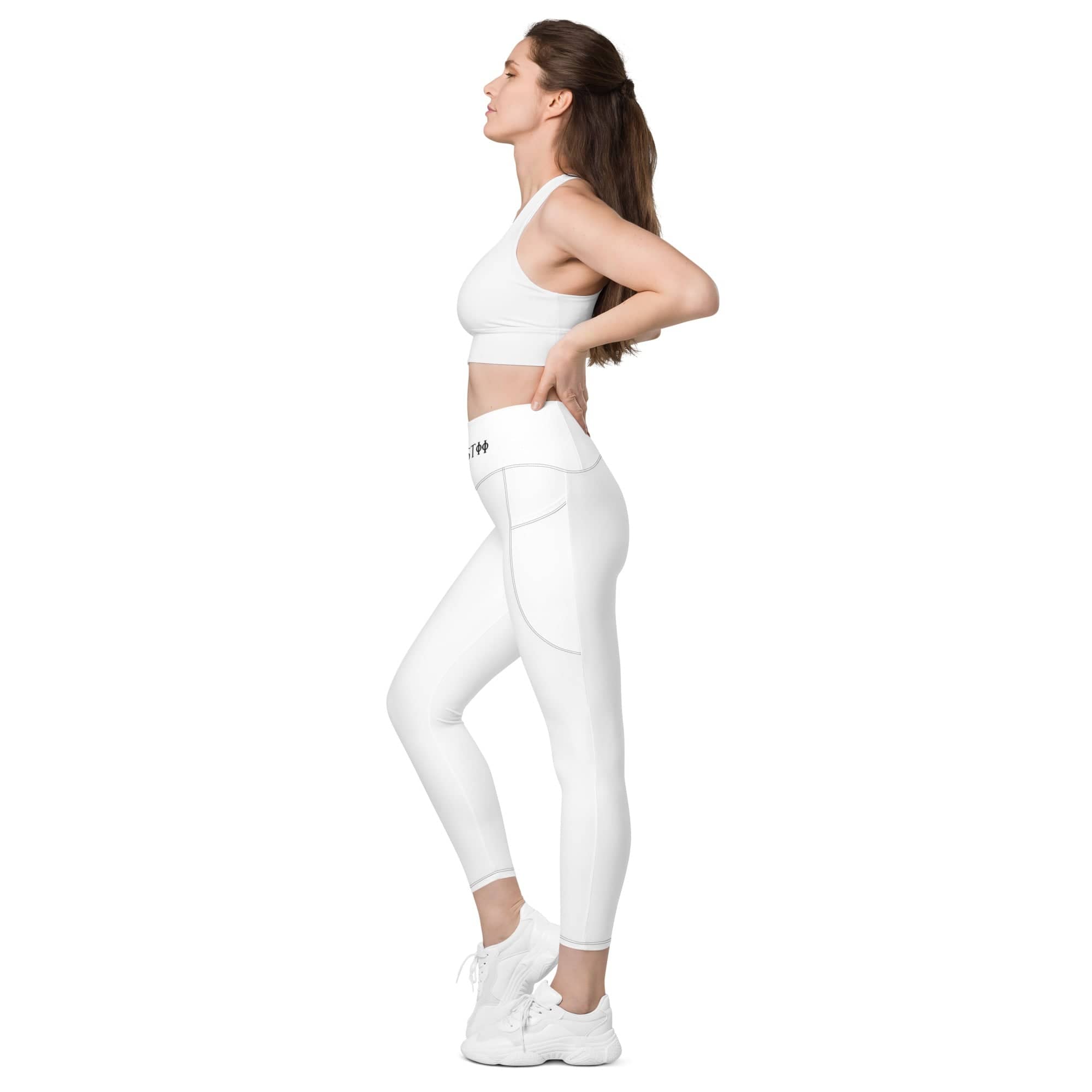 High Waisted Leggings | Logo Waistband | Kallistii
