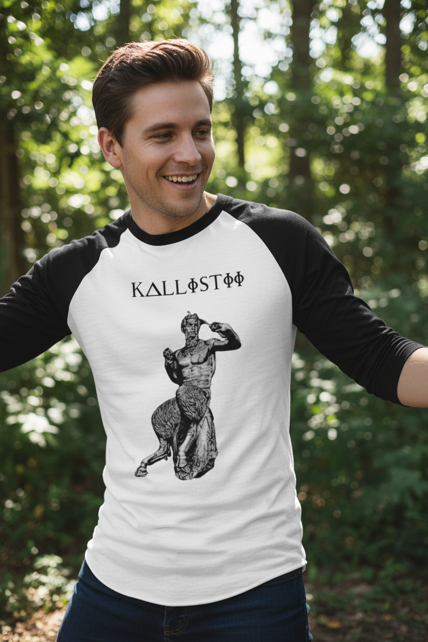 Pan Baseball Tee | Greek Mythology Streetwear