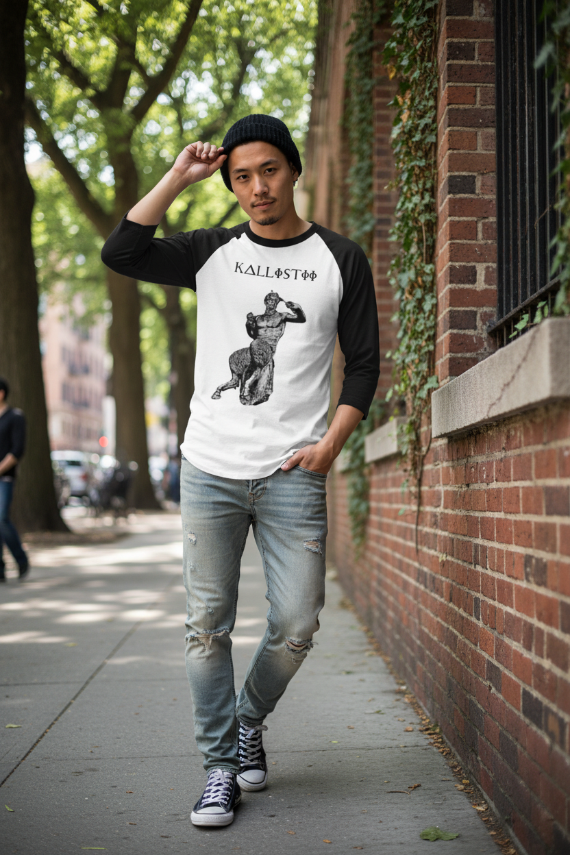 Pan Baseball Tee | Greek Mythology Streetwear