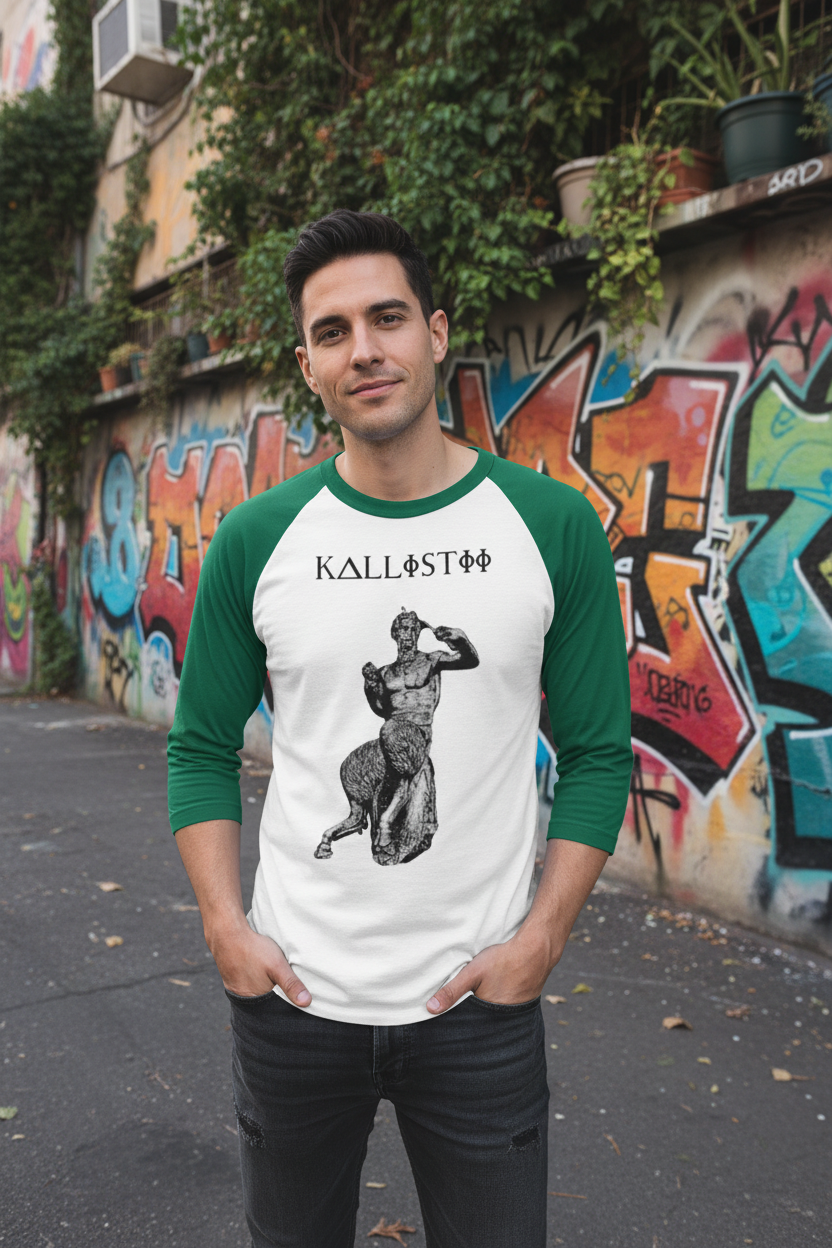 Pan Baseball Tee | Greek Mythology Streetwear