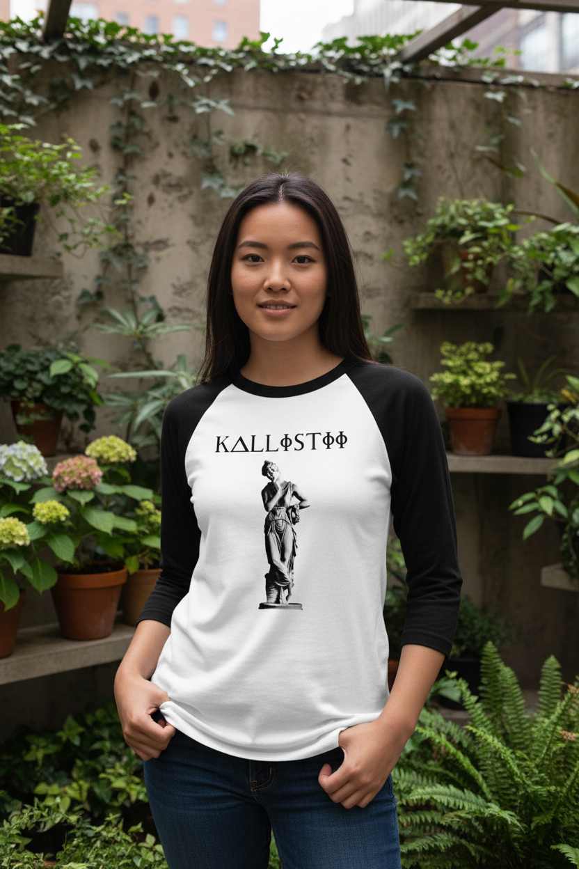 Persephone Raglan Tee | Greek Mythology Streetwear