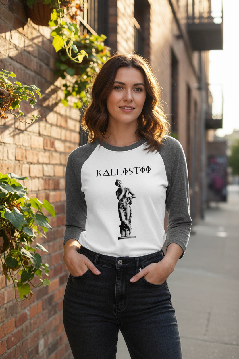 Persephone Raglan Tee | Greek Mythology Streetwear