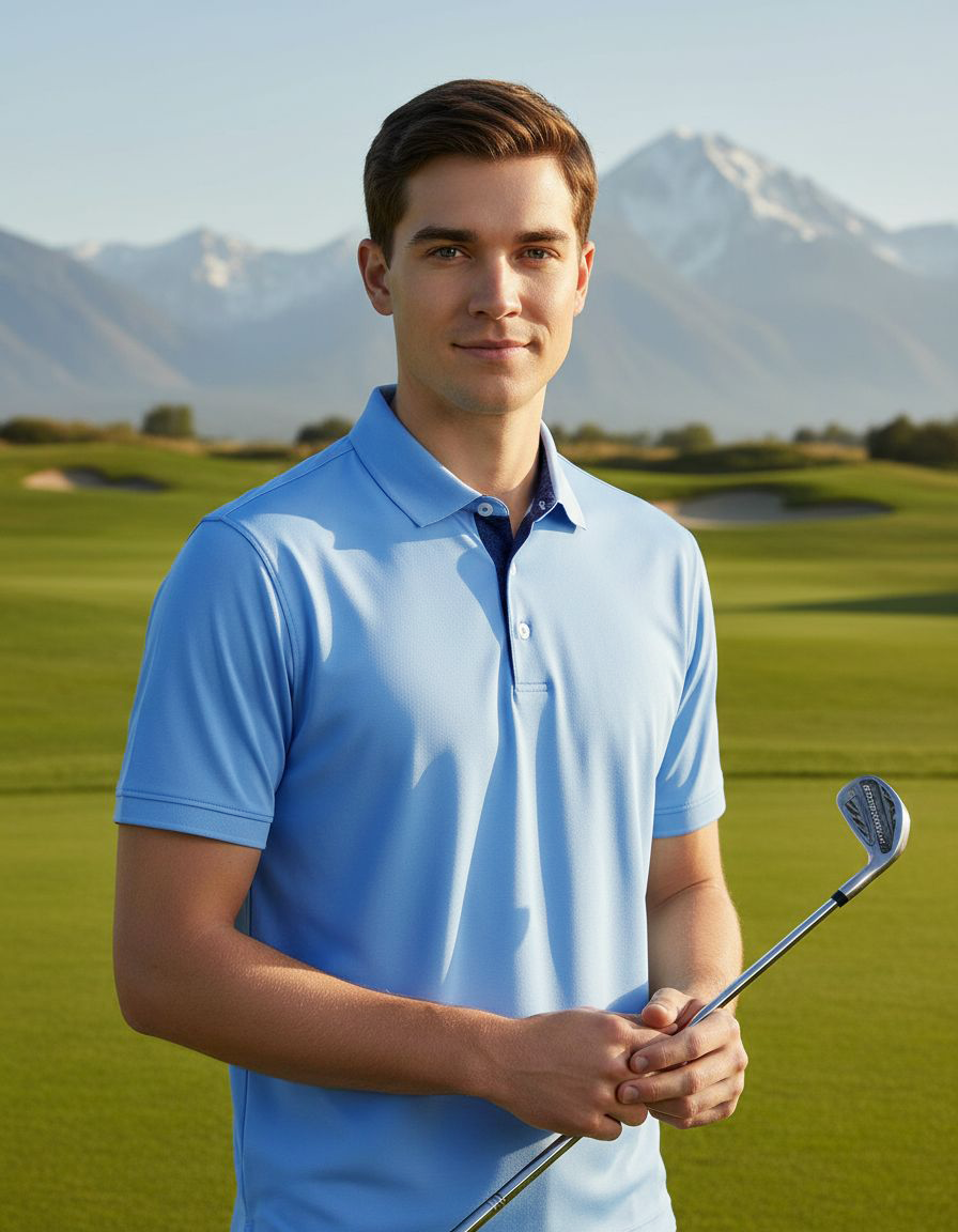 Blue Depths Polo Shirt