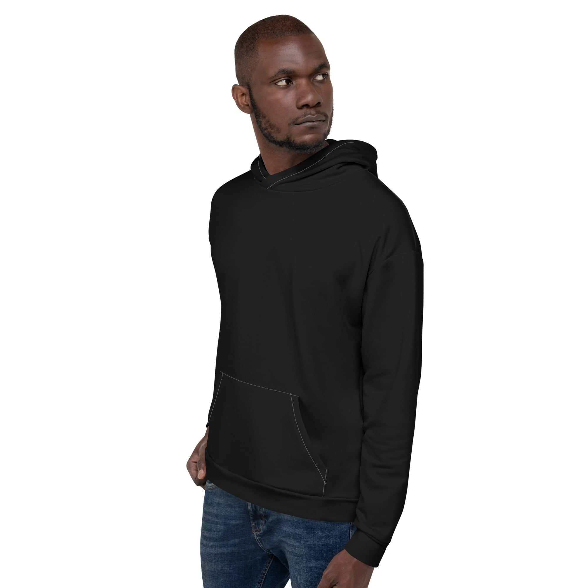 Logo Hoodie | Black Streetwear Sweatshirt | Kallistii