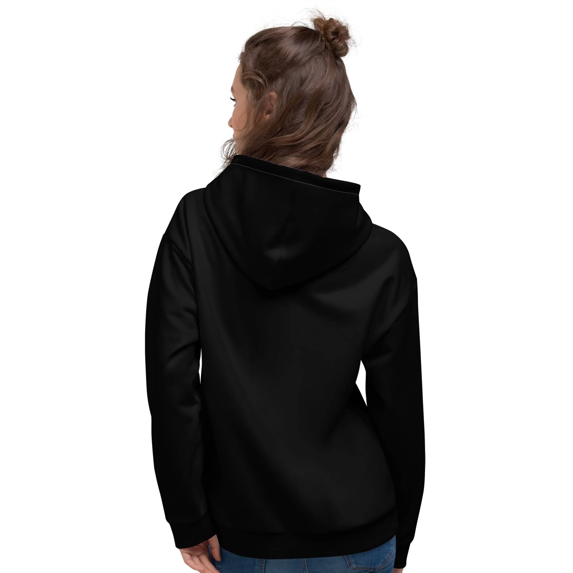 Logo Hoodie | Black Streetwear Sweatshirt | Kallistii