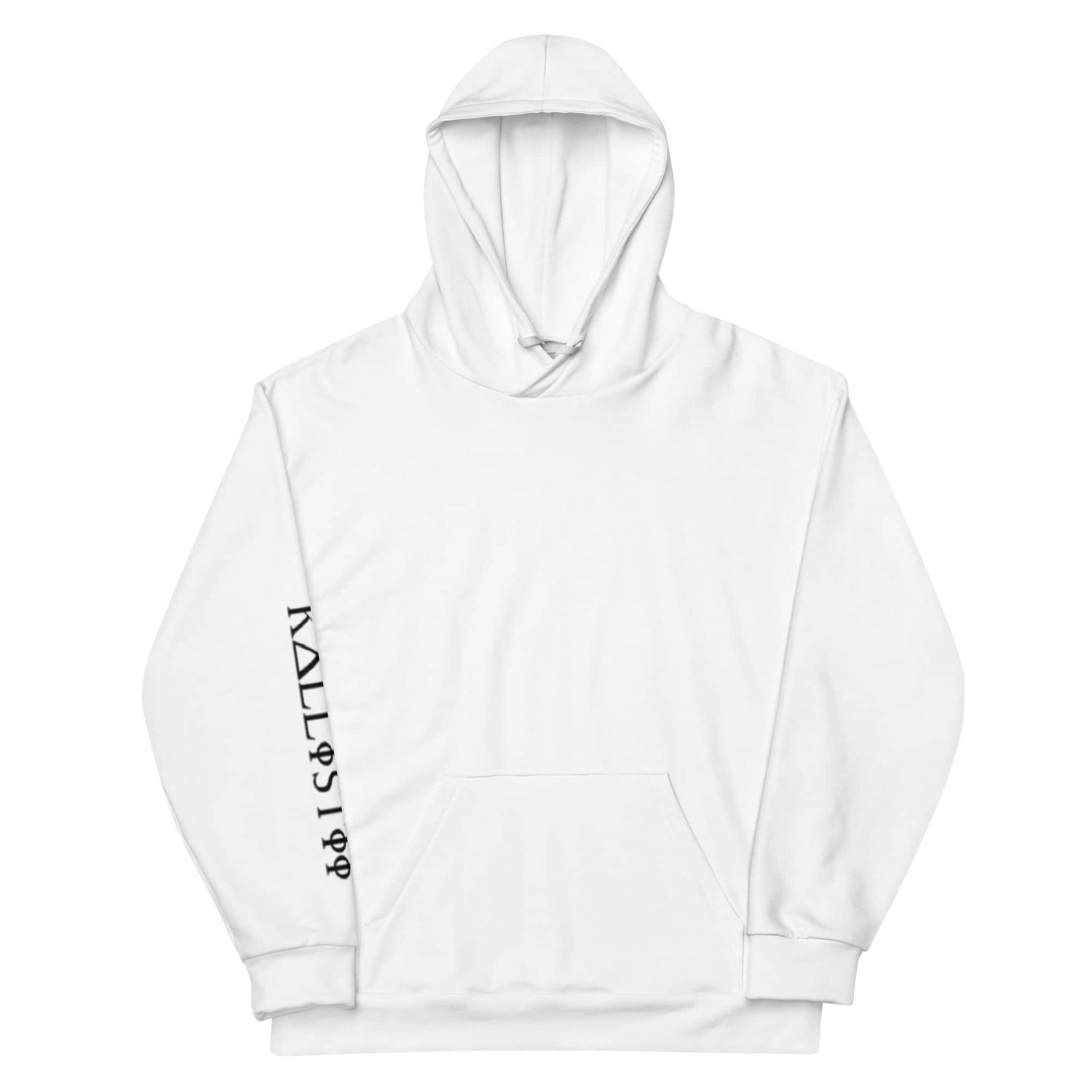 Logo Hoodie | Black Streetwear Sweatshirt | Kallistii